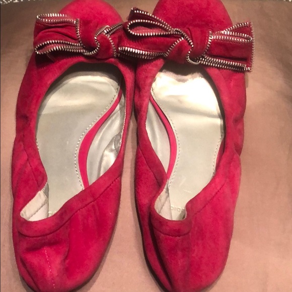 Max Studio Shoes - Max studio bendable flats pink suede Max Studio Shoes - Max studio bendable flats pink suede